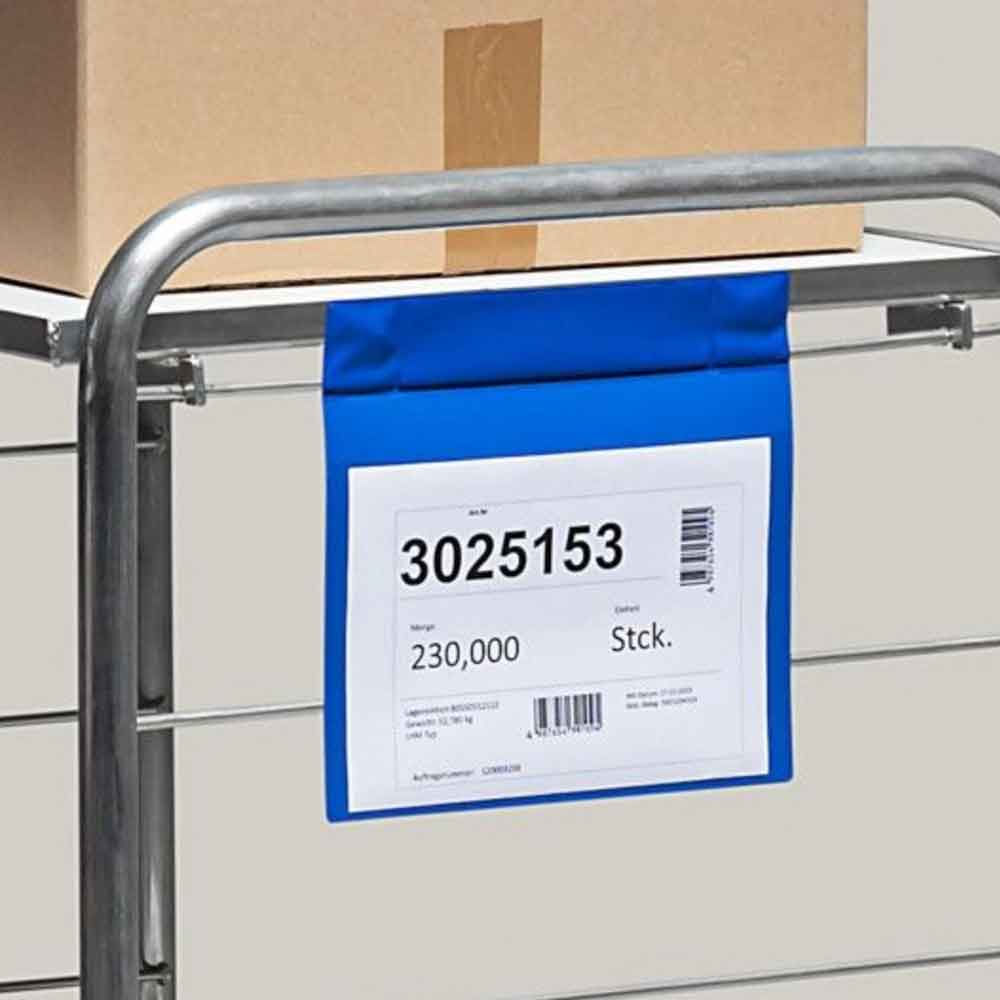 Neodym-Magnettaschen - für extreme Belastungen - DIN A5 quer - 4 Farben